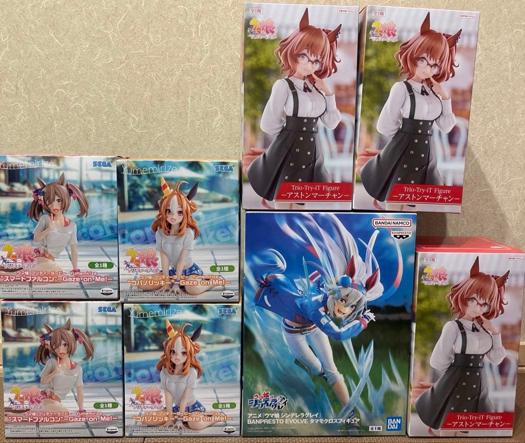 最新ウマ娘フィギュアセット！8個セット！