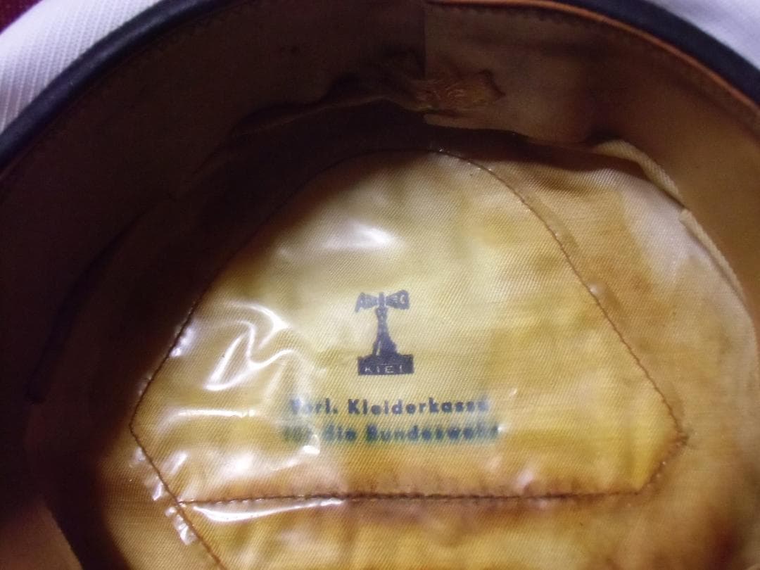 ＢＷドイツ軍/連邦軍＊海軍＊佐官制帽＊５５．５ｃｍ（実物）