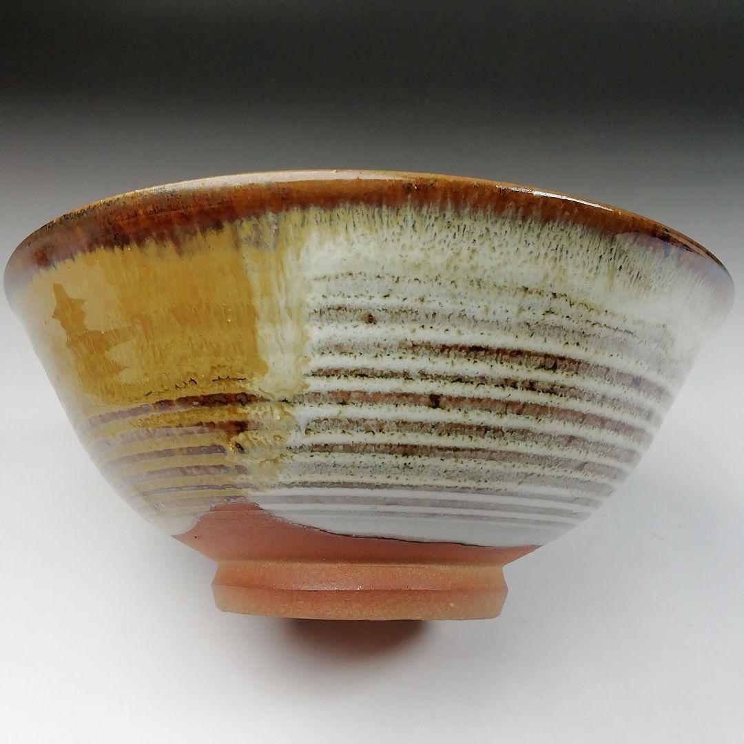 Ｔ６１７　茶碗　『高取焼』『平茶碗』『亀井味楽 造』　共箱　抹茶碗　茶道具