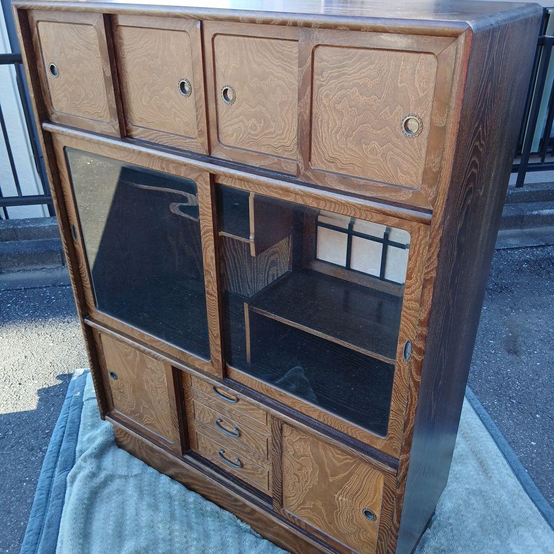 レトロ☆茶タンス 古民家 古家具☆当時物