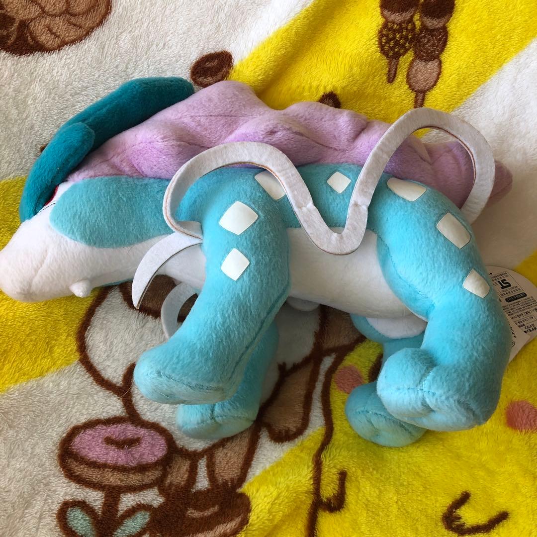 ポケモン　タカラトミー　スイクン　DP ぬいぐるみ