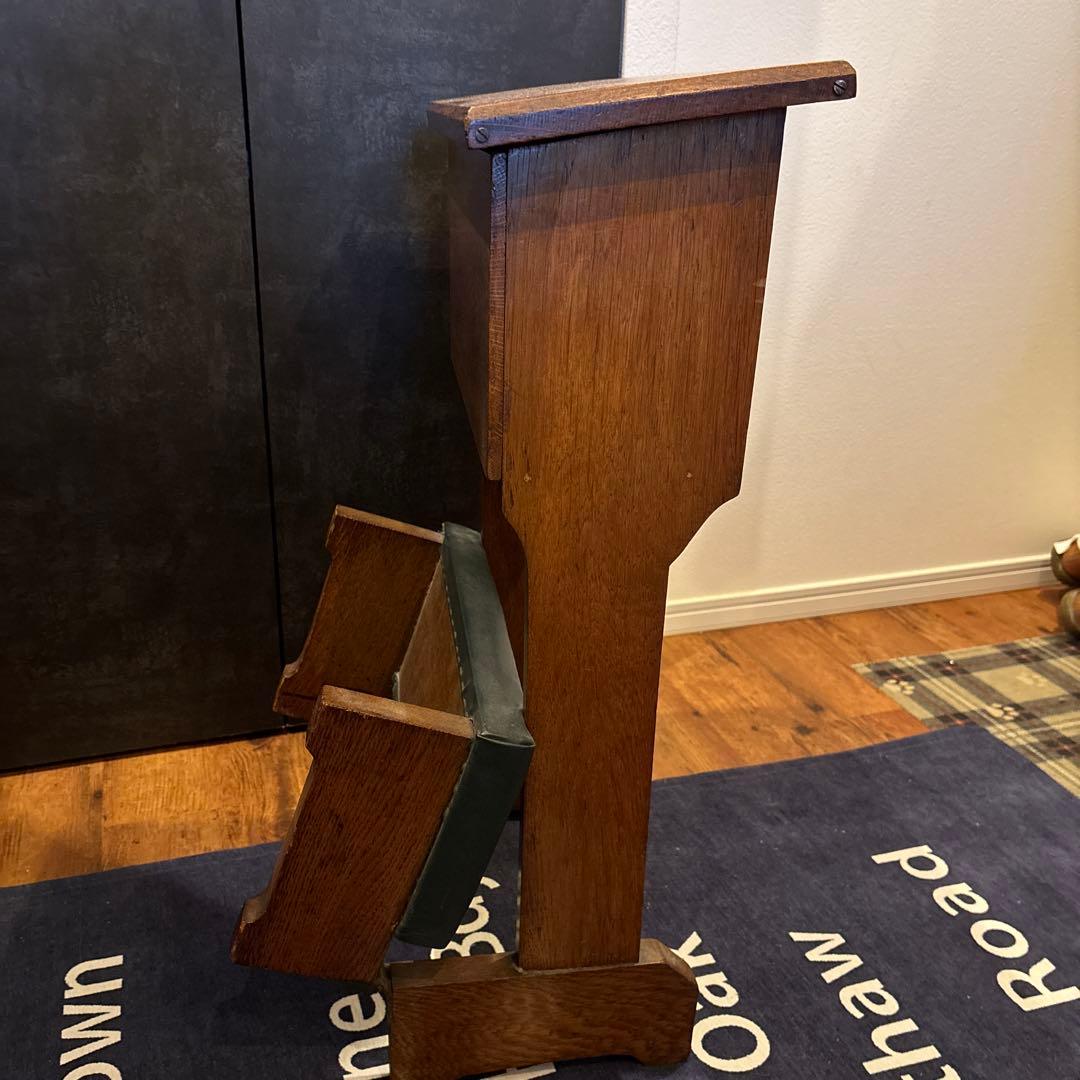 アンティーク　教会　祈祷台　イギリス