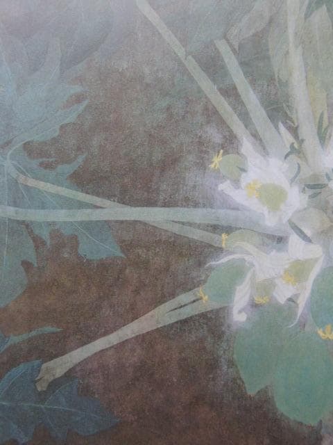 清水操、【夏至南風―果実】、希少な額装用画集より、新品額装付