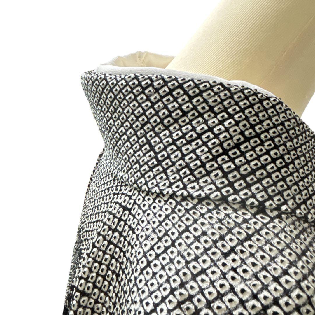 A159愛華 訪問着　総絞り　辻ヶ花　正絹　フォーマル　美品身丈166cm