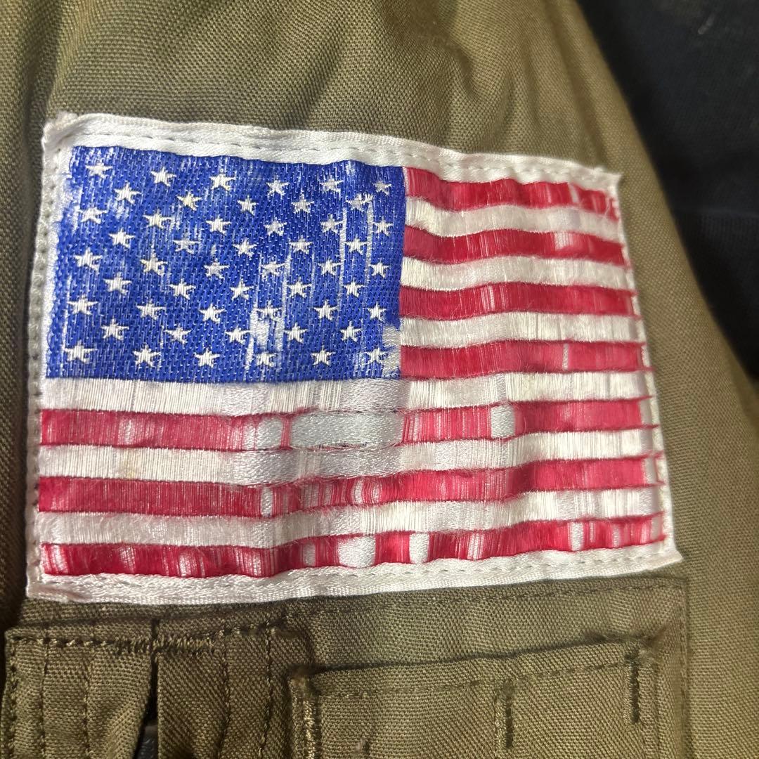 US ARMY フライトジャケット M-R ヴィンテージ ヘリクルー