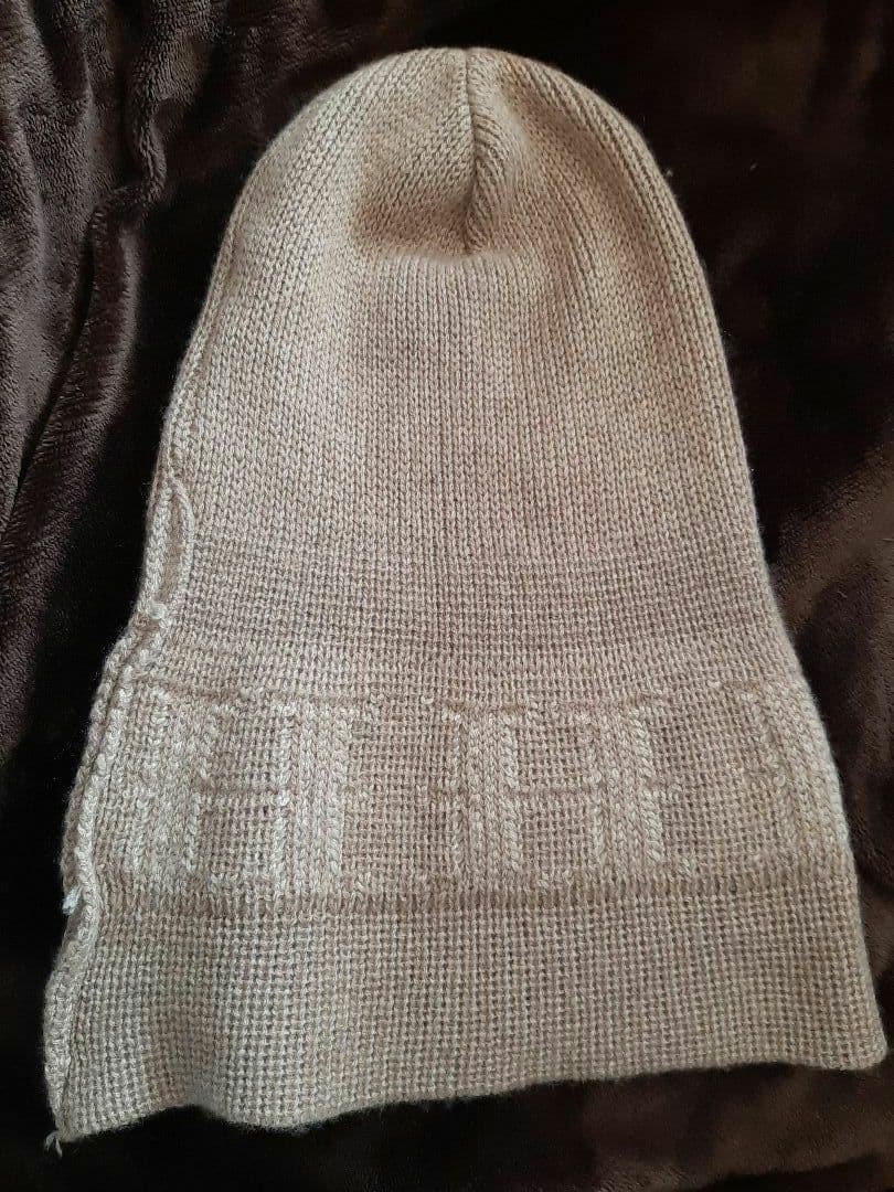 HERMES　エルメス　ニット帽　帽子　ビーニー　カシミヤ　キャップ　ベージュ