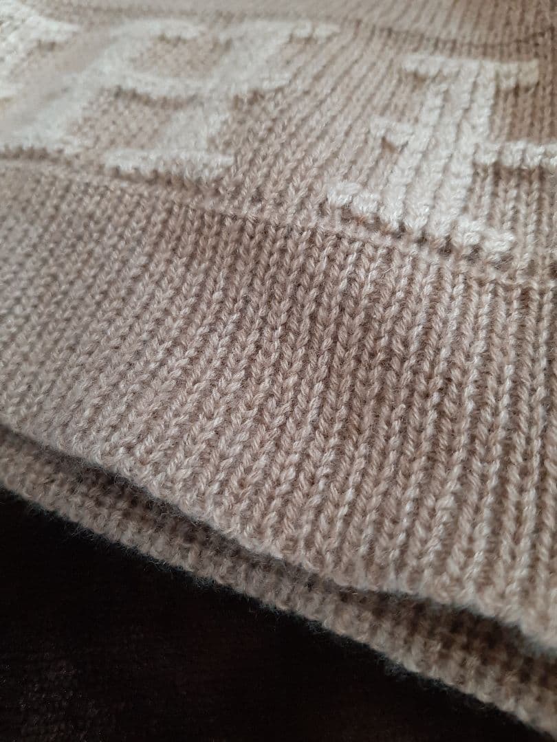 HERMES　エルメス　ニット帽　帽子　ビーニー　カシミヤ　キャップ　ベージュ