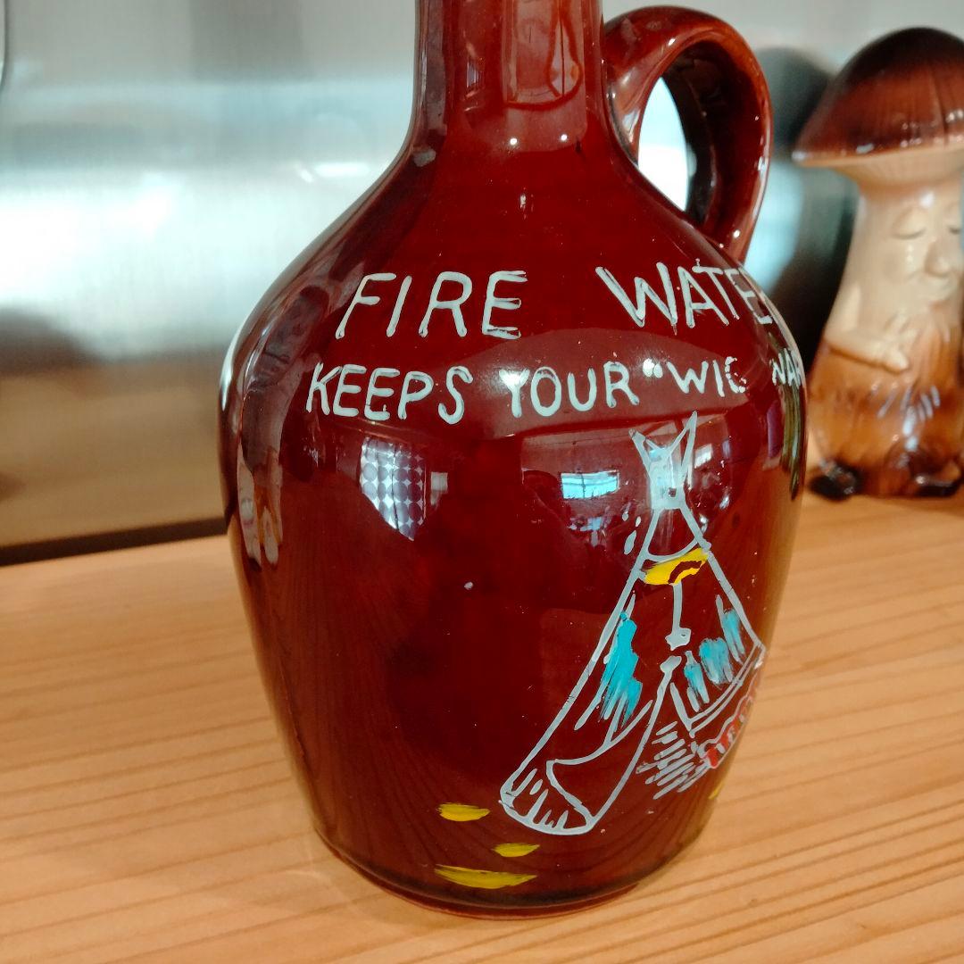 ビンテージ　インディアン　デカンタ　置物　ナバホ　ハーレー 3