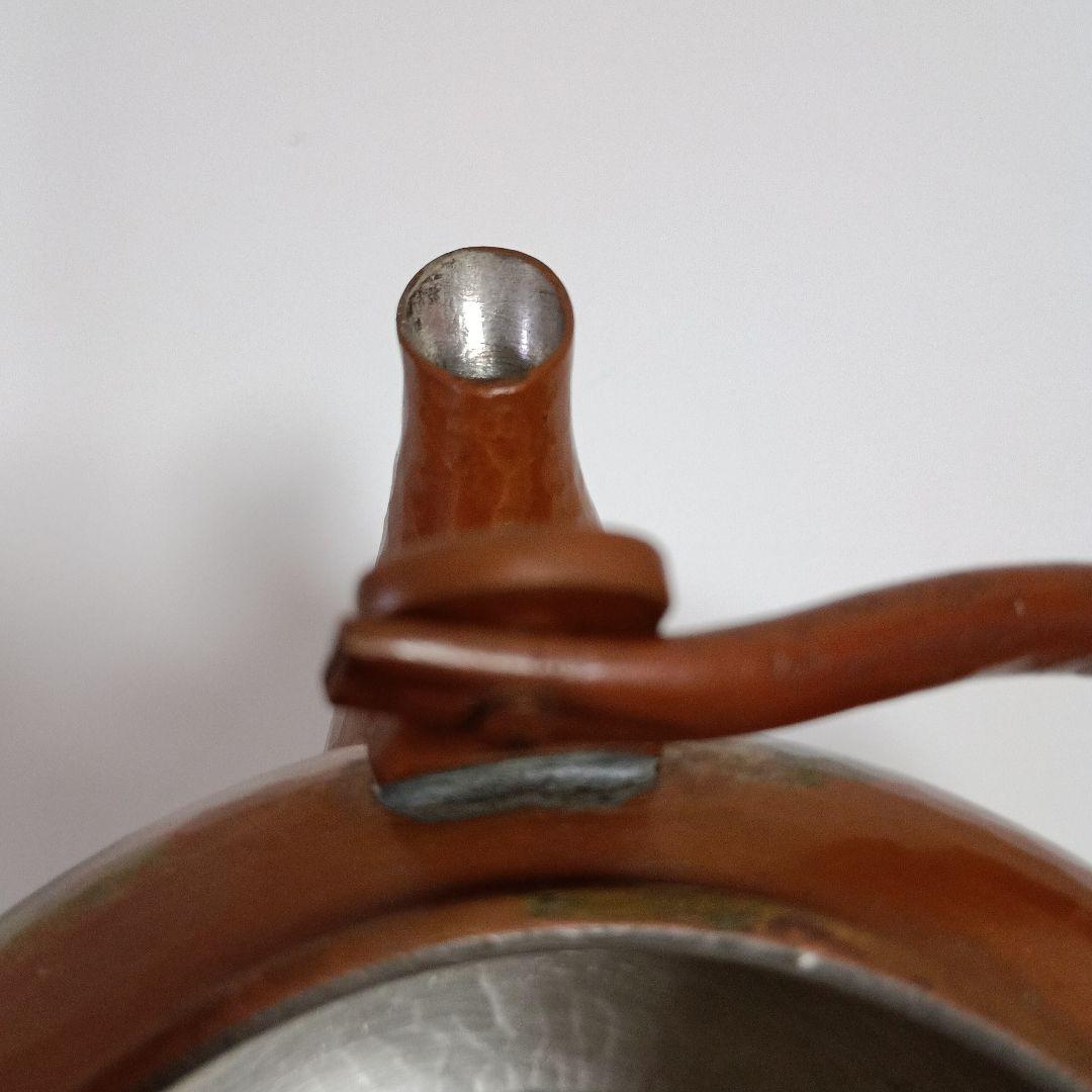 島倉堂　銅製　鎚起銅器　湯沸　茶器　急須　煮色