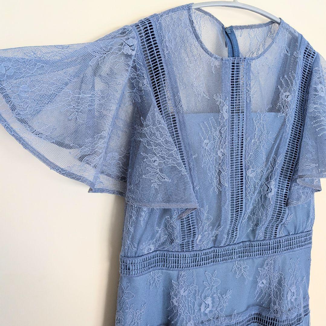 GRACE CONTINENTAL レイヤードレースタイトドレスワンピース