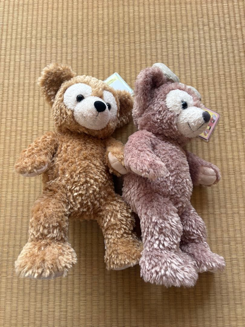 Duffy & ShellieMay ぬいぐるみ　ディズニーチケット付きザクラス