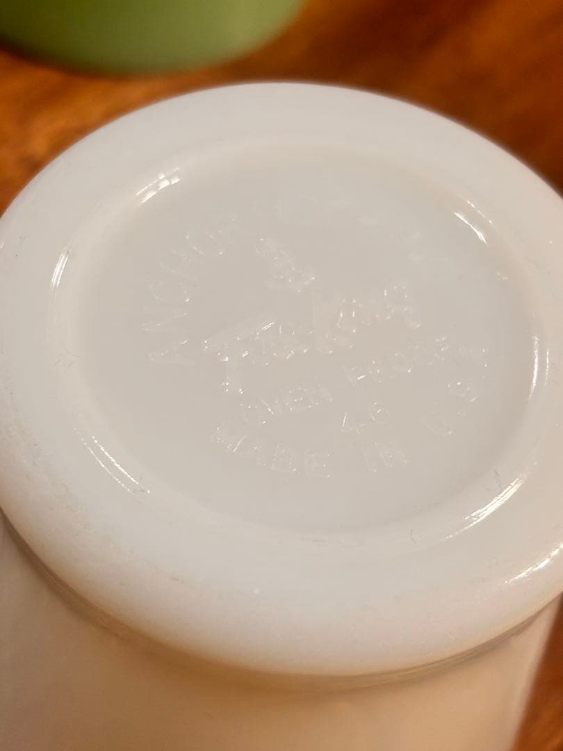 Fire-King ミルクガラス マグカップ セット