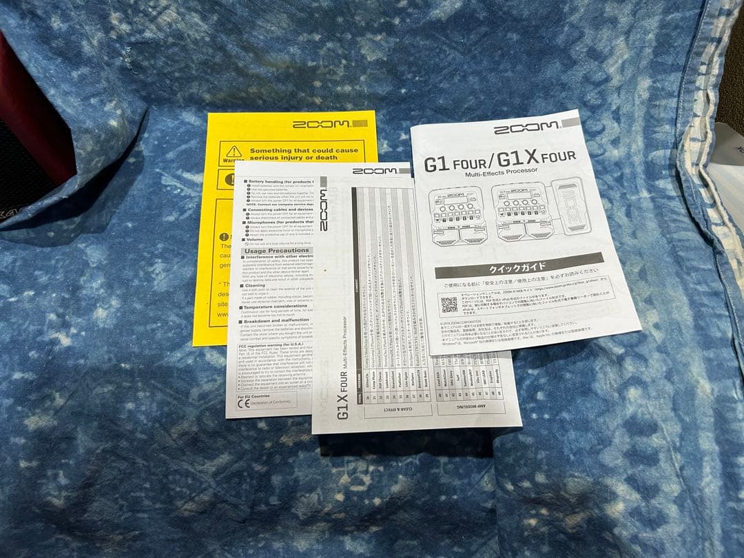 ギター ZOOM G1X four