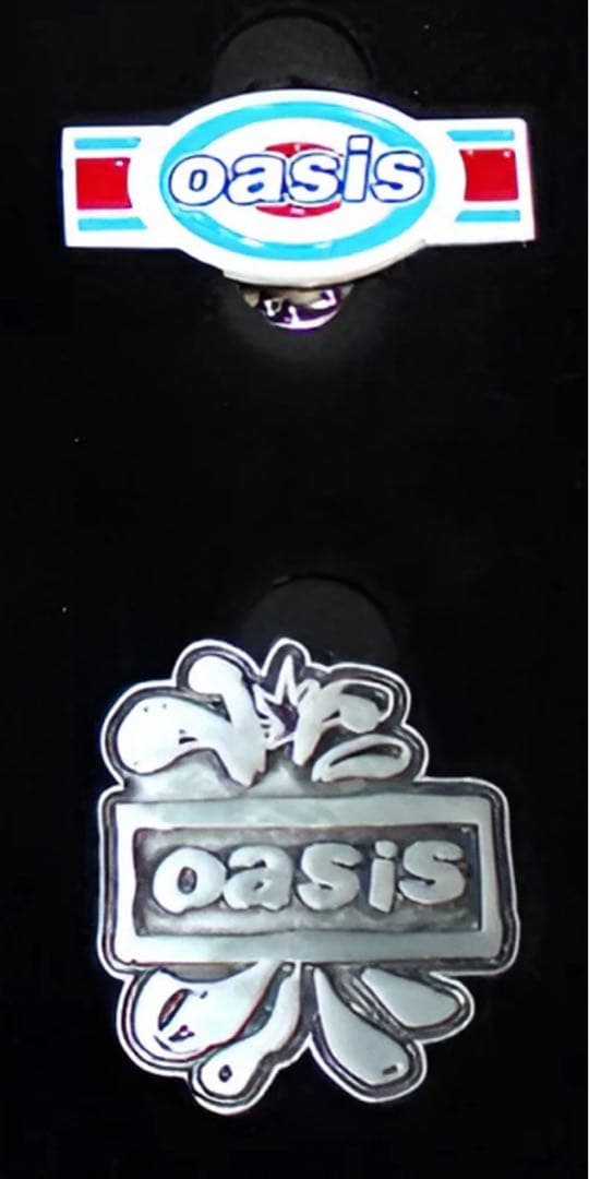 OASIS オアシス 10月来日記念 コンプリート ピンバッジ 6個セット未開封
