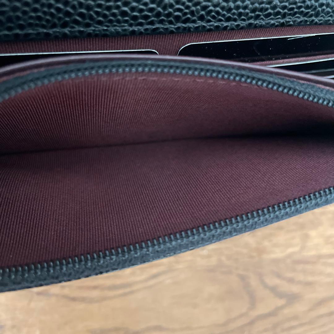 【最終価格】CHANEL チェーンウォレット キャビアスキン