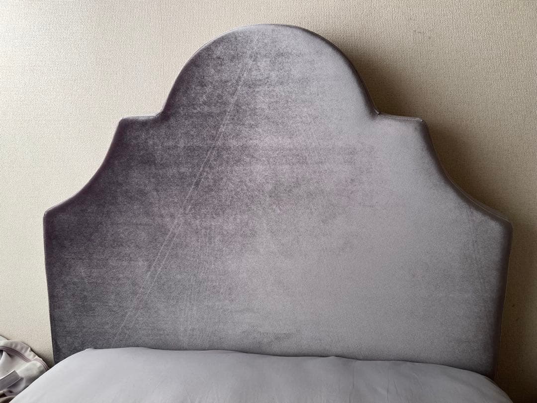 【8/6まで⏰】フランフラン ブリッサ ベッド クラウン シングル グレー