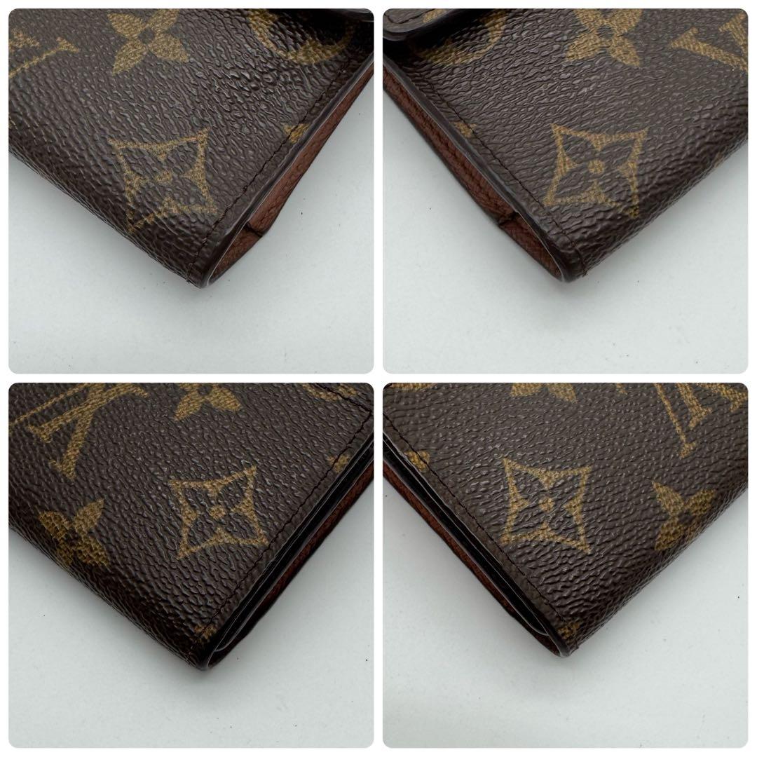 美品✨️ルイヴィトン　モノグラム　インターナショナル　長財布　折り財布