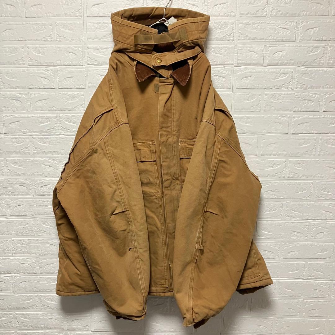 ●H13【US輸入】カーハート トラディショナルコート ブラウン系【2XL相当】