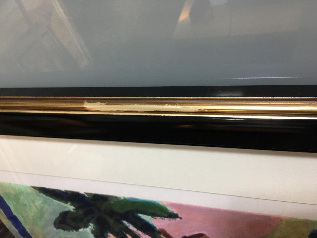 【真作】Michael Leu　マイケル・ルー　シルクスクリーン　直筆サイン