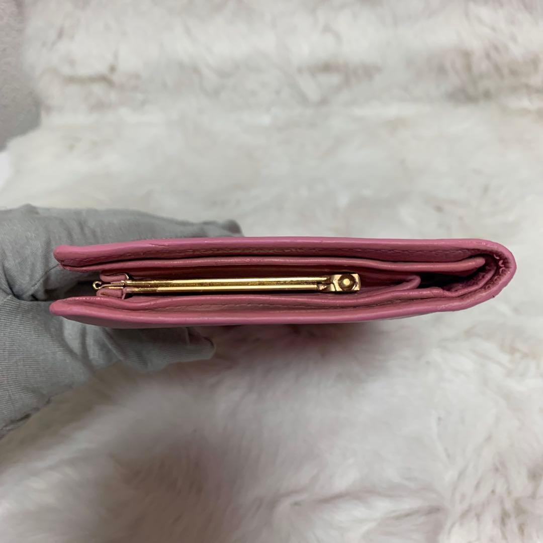 みつこCHANE シャネル　キャビアスキン　ピンク　ココマーク