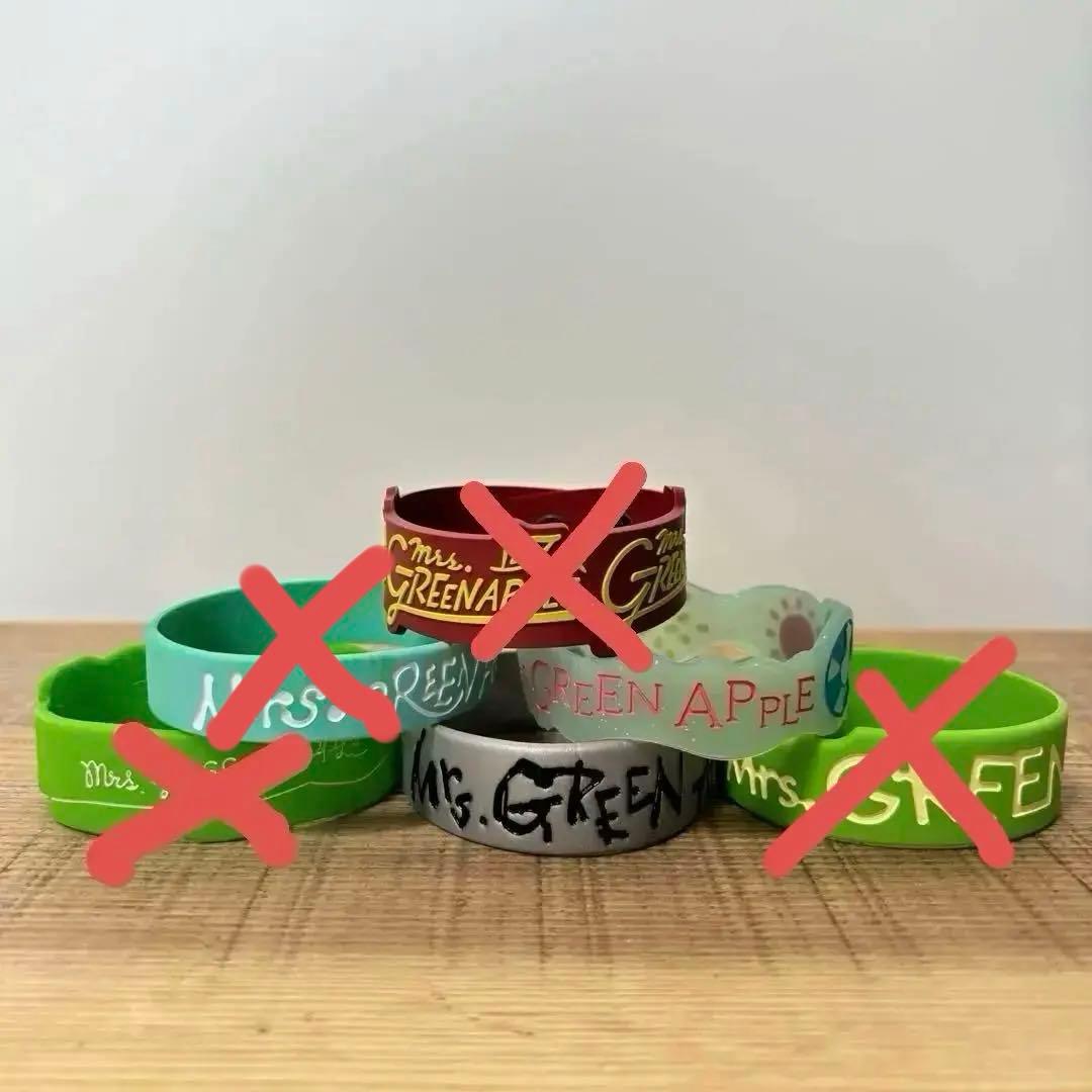 【初期】Mrs.GREEN APPLE ミセスグリーンアップル ラバーバンド