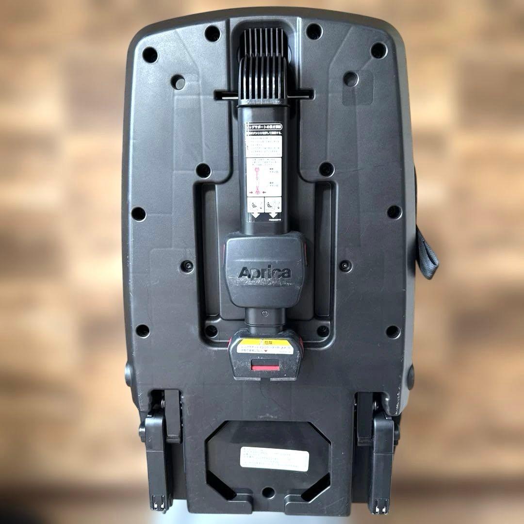 Aprica チャイルドシート グレー ISOFIX クルリラ　新生児