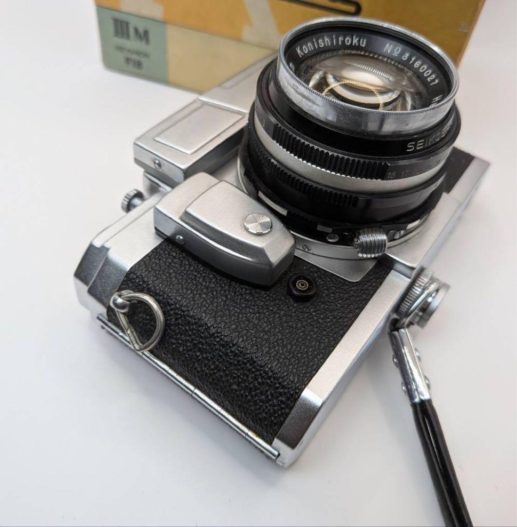 Konica IIIM 50mm F1.8 フィルムカメラ　箱付
