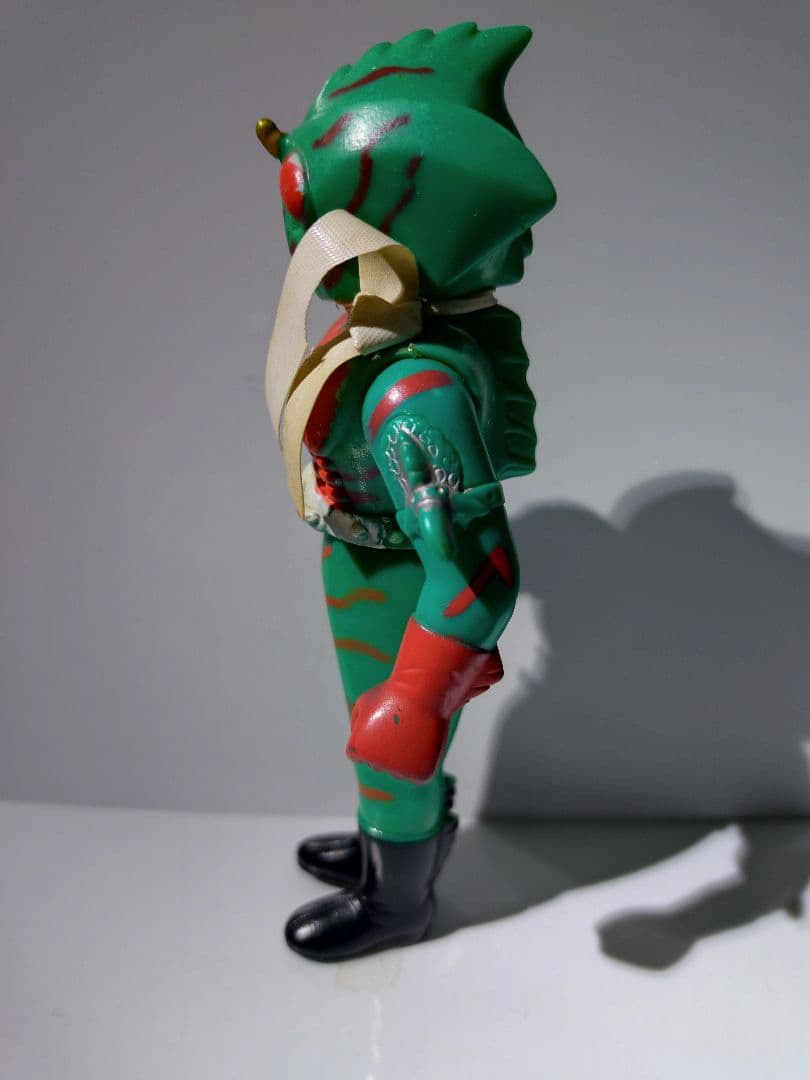 ポピー☆仮面ライダーアマゾン☆1970年代の希少ソフビフィギュア☆高さ約13cm