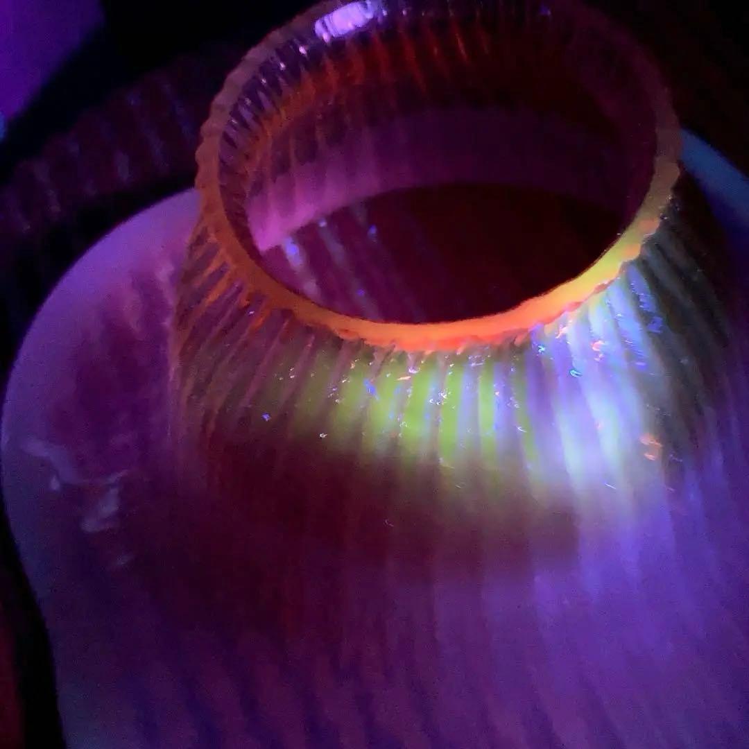 アーリーフェントン　1910年　ランプシェード　アンティーク　オパールセント