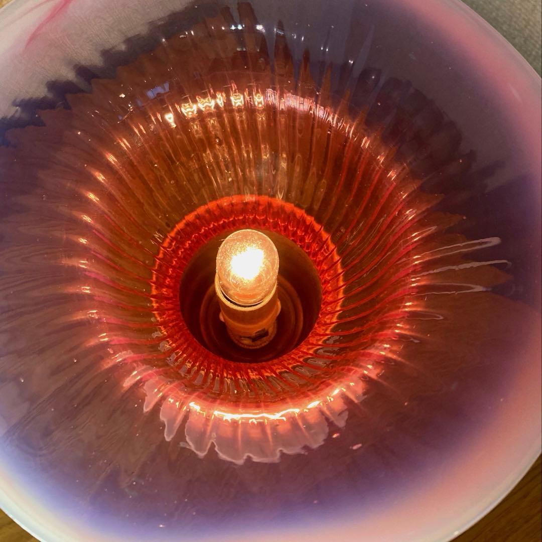 アーリーフェントン　1910年　ランプシェード　アンティーク　オパールセント