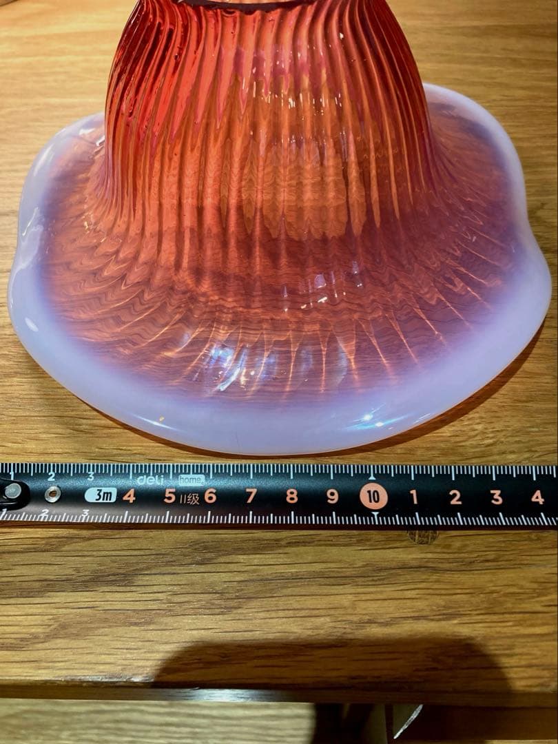 アーリーフェントン　1910年　ランプシェード　アンティーク　オパールセント