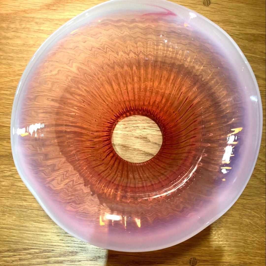 アーリーフェントン　1910年　ランプシェード　アンティーク　オパールセント