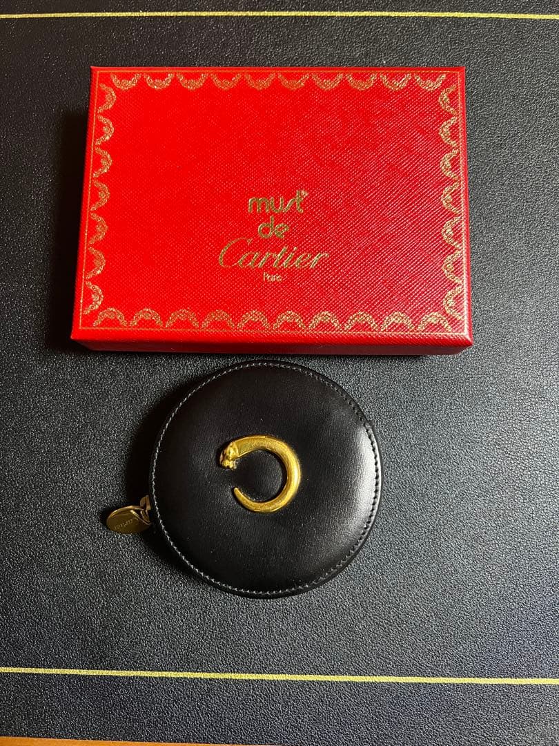 Cartier パンテール　ケース　ブラック