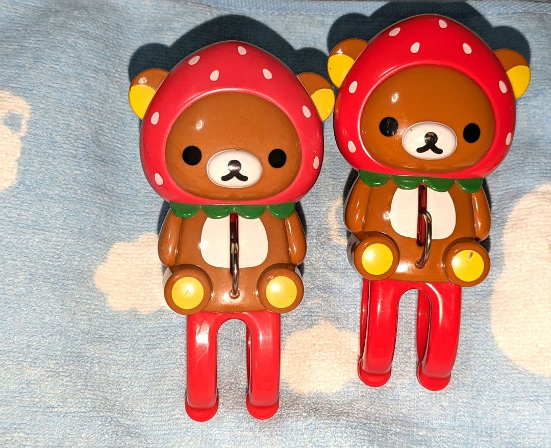 ♡激レア♡リラックマ♡ダイカット♡洗濯バサミ ７個♡超激レア＆おすすめ商品♡