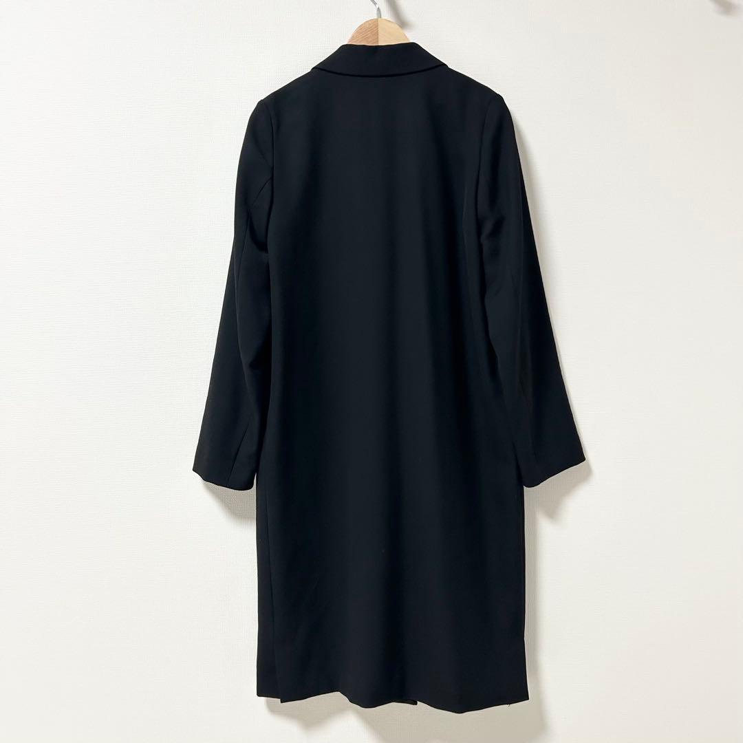 Deuxieme Classe ウールチェスターコート　ブラック