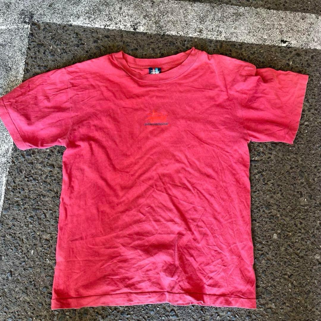 値下げ可　90's old stussy Tシャツ