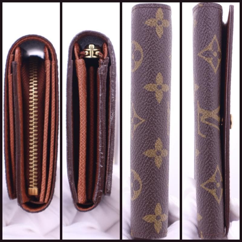 新春セール★ルイヴィトン ポルトモネ ビエ トレゾール 二つ折り財布 モノグラム