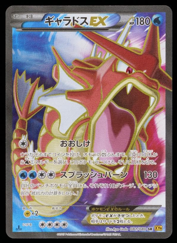 【Gemix鑑定品】ギャラドスEX SR XY9 破天の怒り 081/080