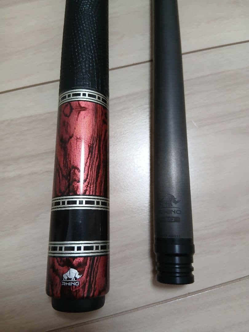 ビリヤード　RHINO　ライノレトロ ココボロ調 カーボンシャフト装備
