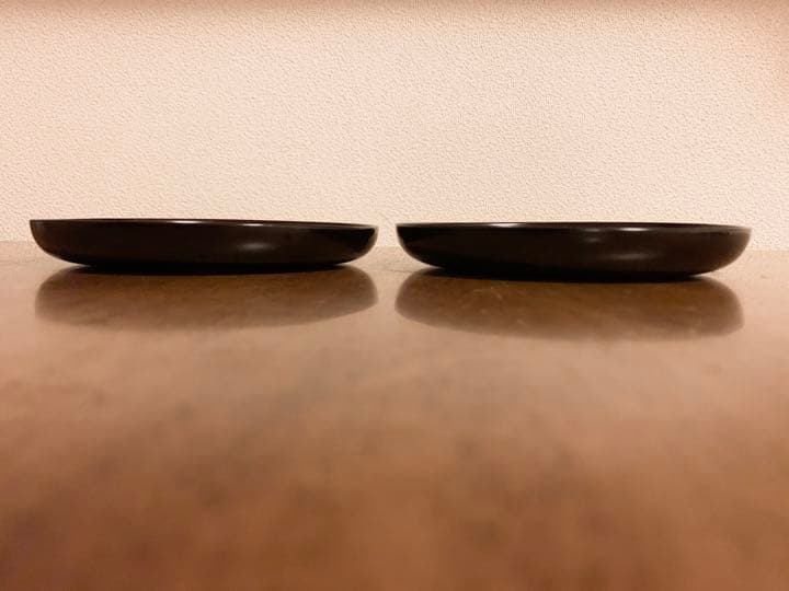 銘々皿2枚・漆器・新品（輪島塗・藤八屋）・工芸品㉕
