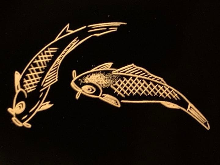 銘々皿2枚・漆器・新品（輪島塗・藤八屋）・工芸品㉕