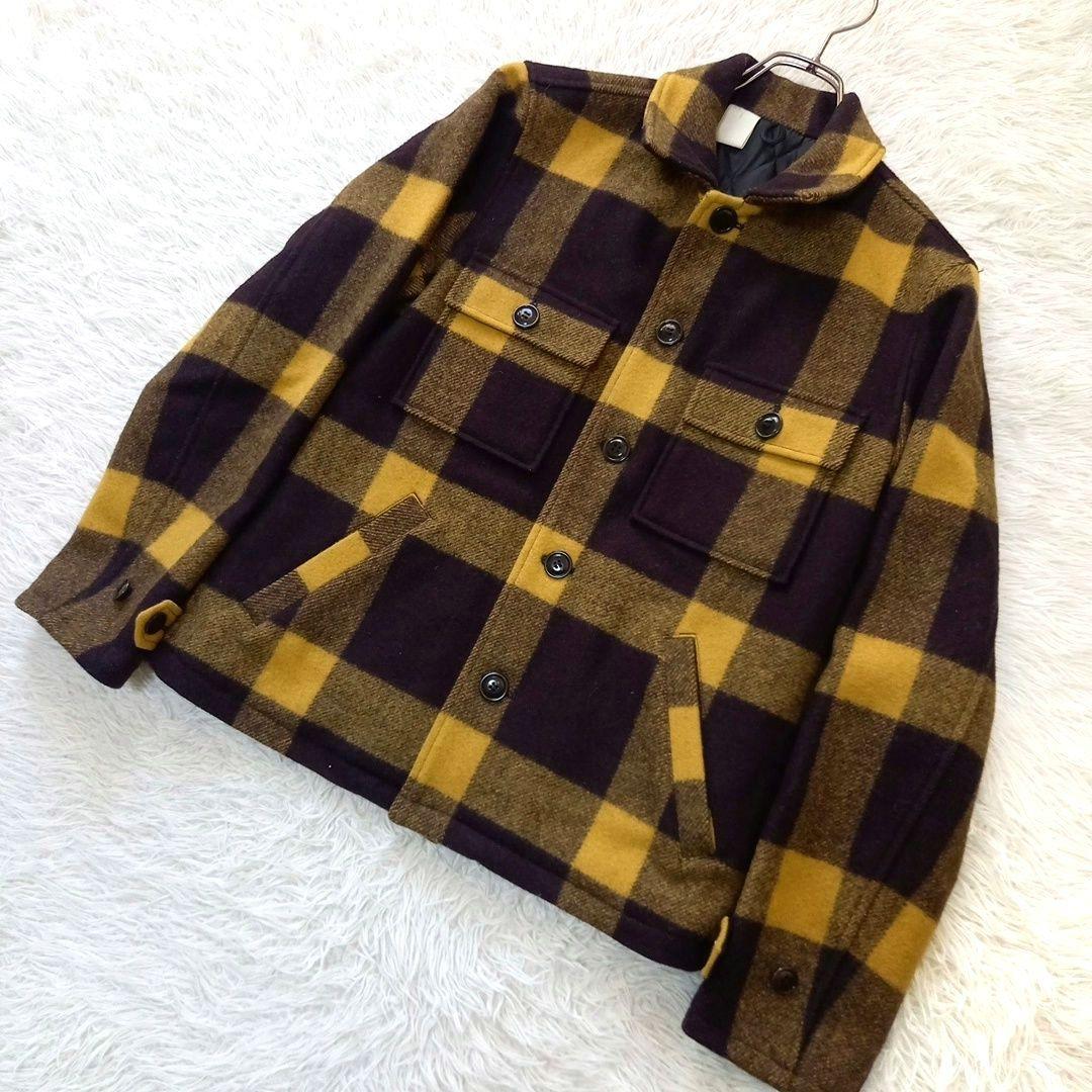 フォロー割 エヌハリウッド バッファローチェックジャケット ブロックチェック