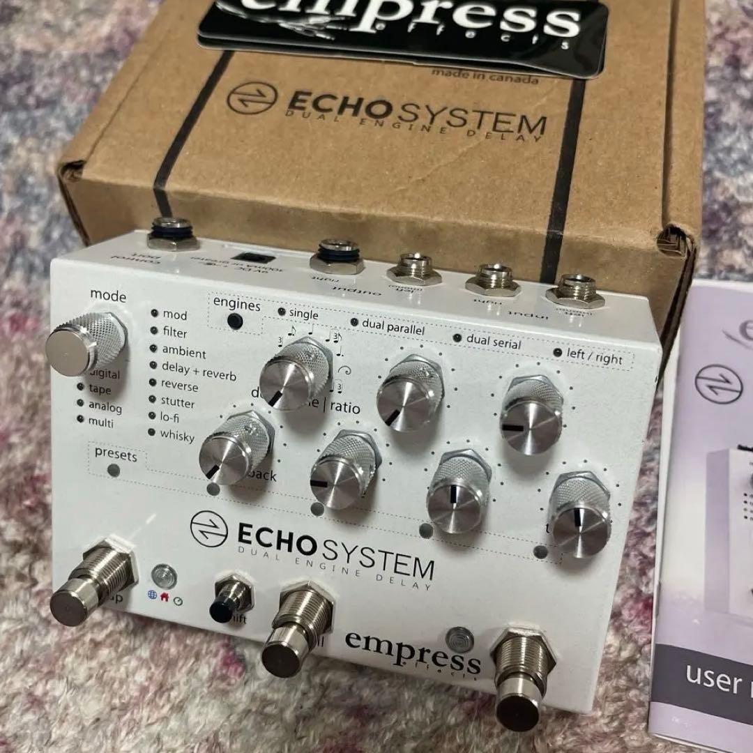 Empress effects Echosystem ディレイ