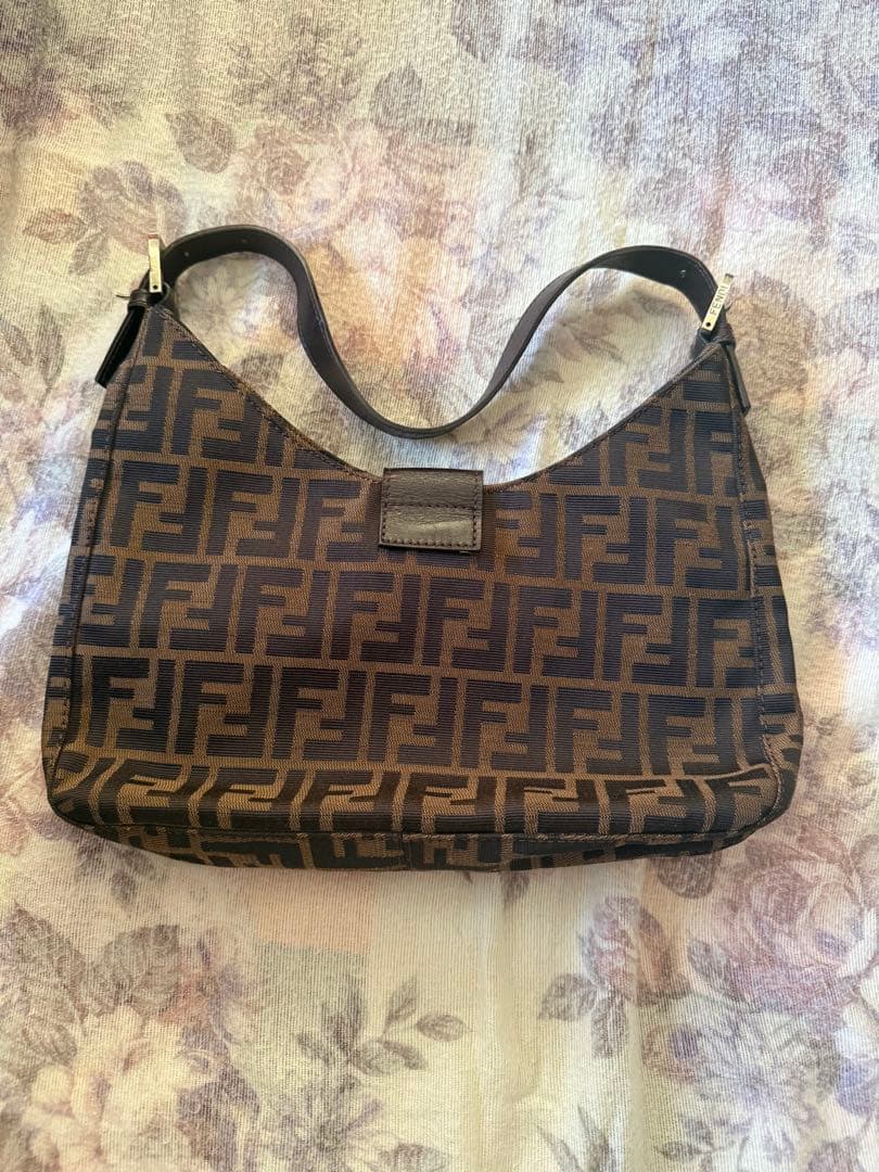 Fendi FFロゴプリントショルダーバッグ