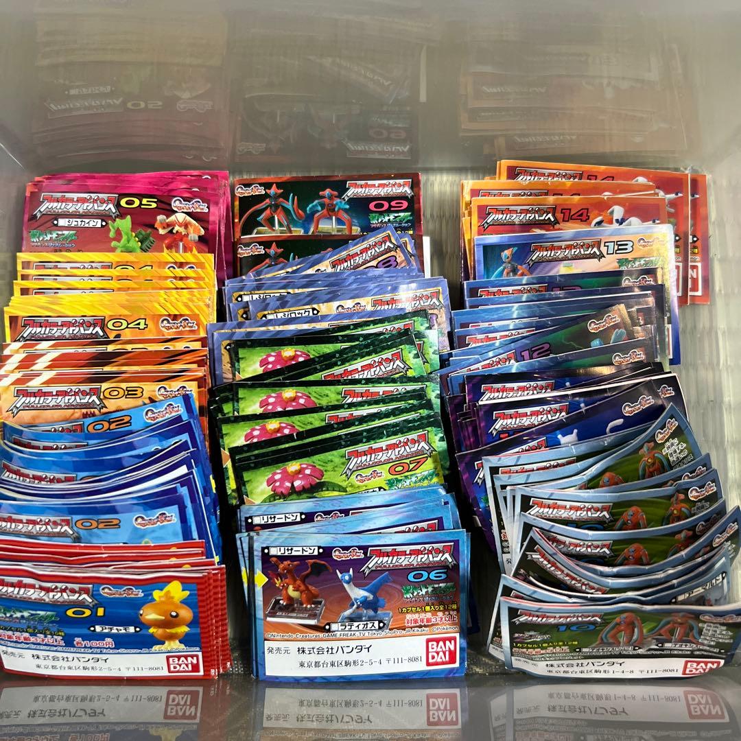 フルカラーアドバンス　ポケモン　バンダイ　1〜15 フルコンプ+α 178体