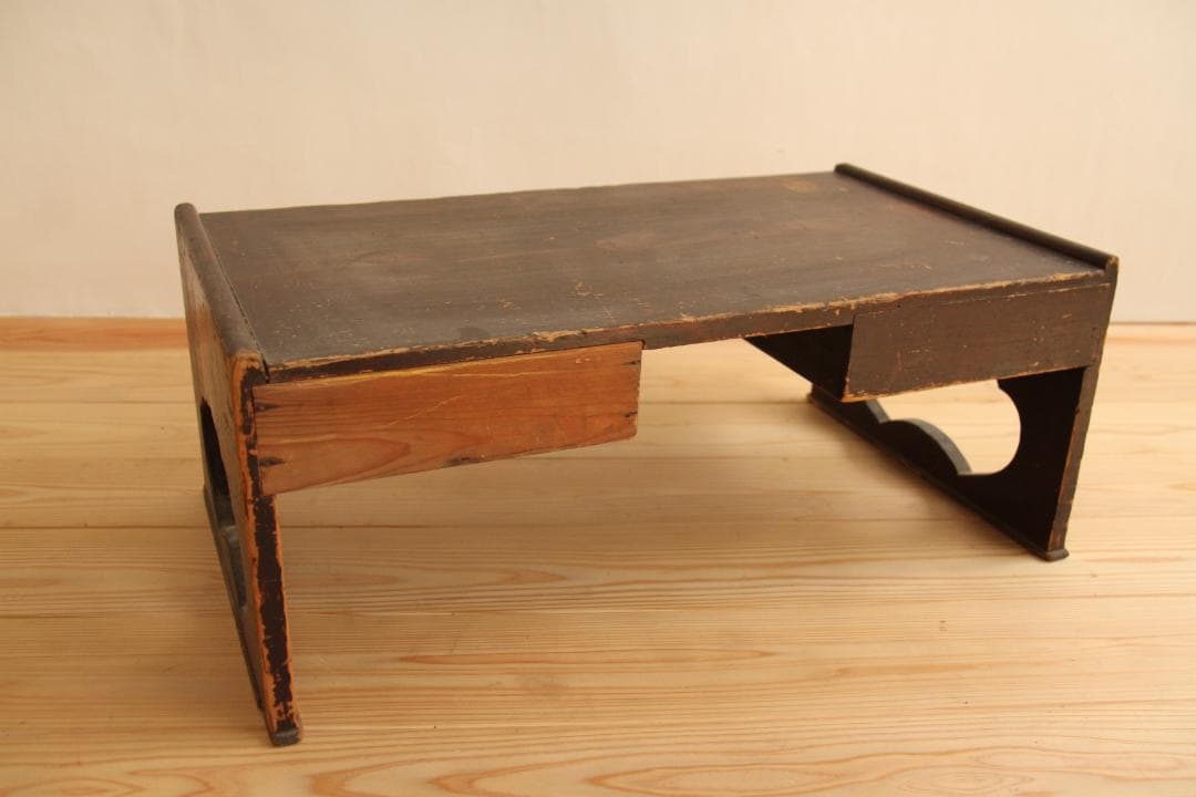 文机　引き出し2杯　アンティーク　古道具