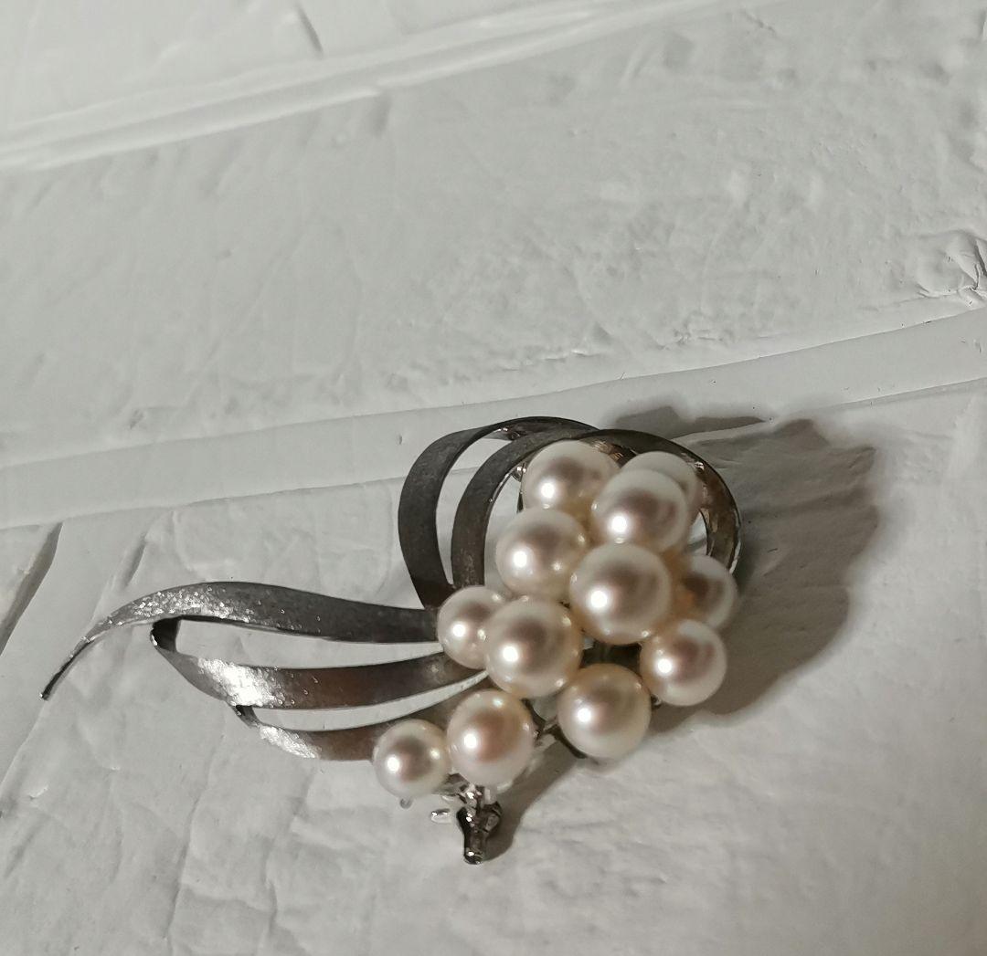 豪華！田崎真珠　TASAKI タサキ アコヤパール　ブローチ　コサージュ