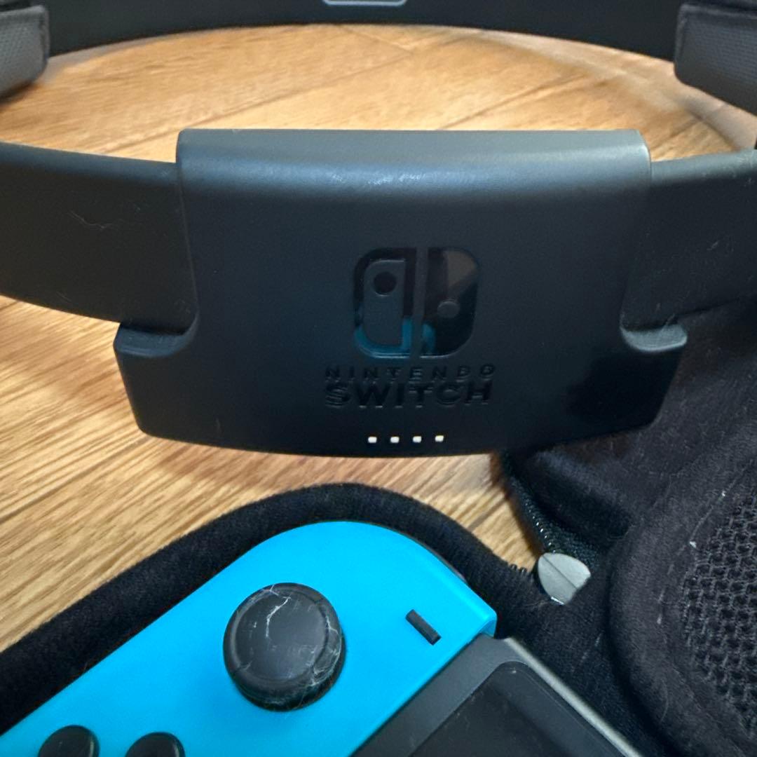 Nintendo Switch 赤/青 本体 ゲームカード収納付き