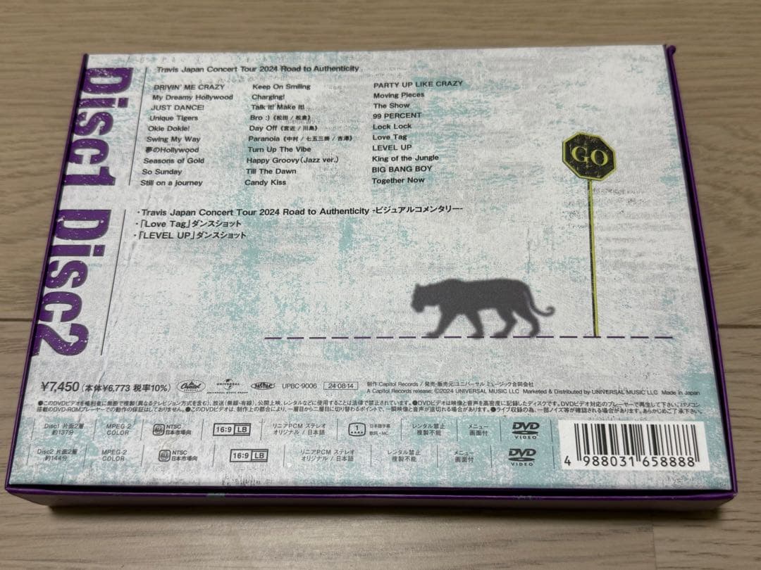 ミュージック Travis Japan Road to Au thenticity DVD