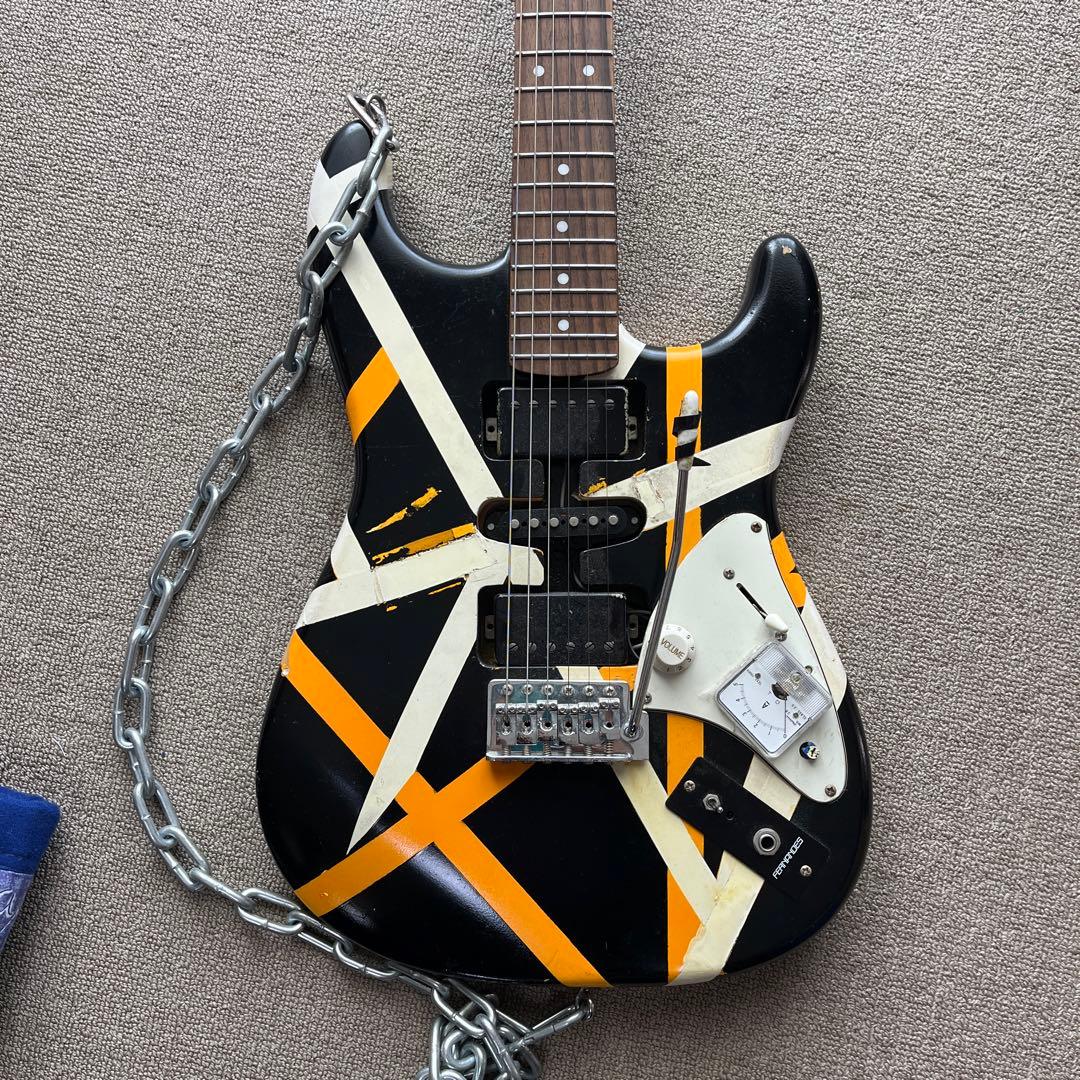 ハンドメイドギター　ブースター付き